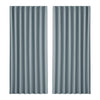 Artiss 2X Blockout Curtains Blackout Window Curtain Eyelet 300x230cm Grey