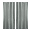 Artiss 2X Blockout Curtains Blackout Window Curtain Eyelet 300x230cm Grey Shine