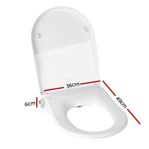 Non Electric Bidet Toilet Seat Bathroom - White