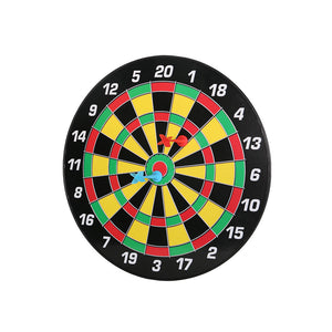 16" Magnetic Dartboard Dart Board 6 Darts Kid Adult Family Party Game Gift Toy