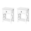 Artiss Set of 2 Bedside Tables Drawers Side Table Nightstand Lamp Chest Unit Cabinet