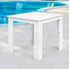 Gardeon Outdoor Side Beach Table - White