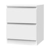 Artiss Bedside Table Cabinet Lamp Side Tables Drawers Nightstand Unit White