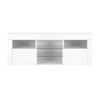 Artiss Entertainment Unit TV Cabinet LED 145cm White Angus