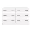 Artiss 6 Chest of Drawers Cabinet Dresser Tallboy Lowboy Storage Bedroom White