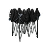 Instahut Gazebo Pop Up Marquee 3x4.5m Outdoor Tent Folding Wedding Gazebos Black