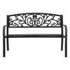 Gardeon Outdoor Garden Bench - Black