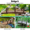 Wooden Rustic Bridge 160cm