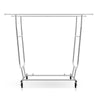 Artiss 6FT Double Rail Clothes Rack Coat Stand Adjustable Garment Rolling Hanger