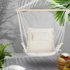 Gardeon Hammock Hanging Swing Chair - Cream