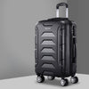 Wanderlite 20" Luggage Sets Suitcase Trolley Travel Hard Case Lightweight Black