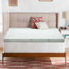 Giselle Bedding Cool Gel Memory Foam Mattress Topper w/Bamboo Cover 10cm - Queen