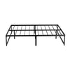 Artiss Bed Frame Metal Platform Double Size Bed Base Mattress Black TINO