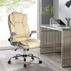 Artiss Kea Executive Office Chair Leather Beige