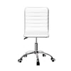 Artiss Office Chair Computer Desk Gaming Chairs PU Leather Low Back White