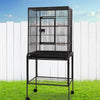 i.Pet Bird Cage Pet Cages Aviary 144CM Large Travel Stand Budgie Parrot Toys