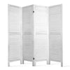 Artiss 4 Panel Foldable Wooden Room Divider - White