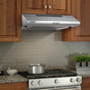 DEVANTI Fixed Range Hood Rangehood Stainless Steel Kitchen Canopy 90cm 900mm