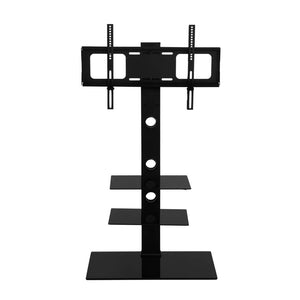 Artiss Floor TV Stand Bracket Mount Swivel Height Adjustable 32 to 70 Inch Black