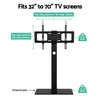 Artiss Floor TV Stand Brakcket Mount Swivel Height Adjustable 32 to 70 Inch Black