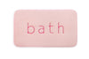 Extra Thick Memory Foam & Super Comfort Bath Rug Mat for Bathroom (60 x 40 cm, Pink)