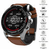 New AMOLED Touch Display Sport Smart Watch 44mm 1.3" HitFit Brown IP68