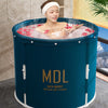 80*65CM One-Click collapse Portable Foldable Bathtub Water Tube Spa Bath Bucket