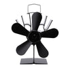 Wood Heater Fan Eco Heat Powered Self-Powered Silent for Fireplace Stove Burner