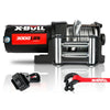 X-BULL Electric Winch 3000lbs/1360kg Wireless 12V Steel Cable ATV 4WD BOAT 4X4