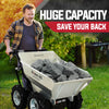 BAUMR-AG Mini Dumper Power Wheel Barrow Tracked Motorised Petrol Powered Wheelbarrow