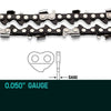 BAUMR-AG 12" Bar Replacement Spare Chainsaw Chain 3/8 .050 Gauge DL 44