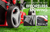 Baumr-AG Lawn Mower 18 175cc Petrol Self-Propelled Push Lawnmower 4-Stroke