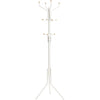 SONGMICS Metal Coat Rack 182 cm Tall Hall Tree White RCR19W