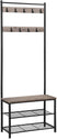 VASAGLE Coat Rack Stand 175cm Greige HSR41MB