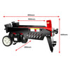 Yukon 7 Ton Electric Log Splitter With Side Protectors Axe Wood Cutter