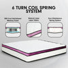 Laura Hill King Mattress Visco Cool Gel Infused Memory Foam Euro Top Pocket Spring 30cm