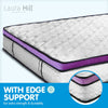 Laura Hill Mattress Queen Size Euro Top Pocket Spring Natural Latex Foam Bed