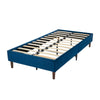 Velvet Blue Bed Frame- Single