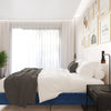 Velvet Blue Bed Frame- Single