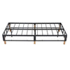 Metal Bed Frame Mattress Foundation Blue - Double