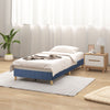 Metal Bed Frame Mattress Foundation Blue - King