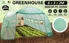 Home Ready Dome Hoop Tunnel Polytunnel 6x3x2M Greenhouse Walk-In Shed PE