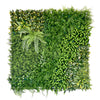 YES4HOMES 5 SQM Artificial Plant Wall Décor Grass Panels Vertical Garden Foliage Tile Fence 1X1M Green