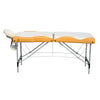 YES4HOMES 2 Fold Portable Aluminium Massage Table Massage Bed Beauty Therapy
