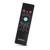 Simplecom RT250 Rechargeable 2.4GHz Wireless Remote Air Mouse Keyboard with Touch Pad and Backlight