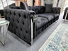 Madeline Range - Black Velvet - Silver Trims