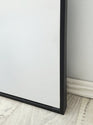 Metal Arch Mirror 75cm x 175cm - Black