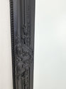 French Provincial Ornate Mirror - Black - Medium 70cm x 170cm