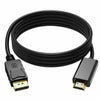 1.8m DisplayPort Display Port DP Gold to HDMI Male Video Audio Converter Cable