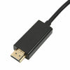 1.8m DisplayPort Display Port DP Gold to HDMI Male Video Audio Converter Cable